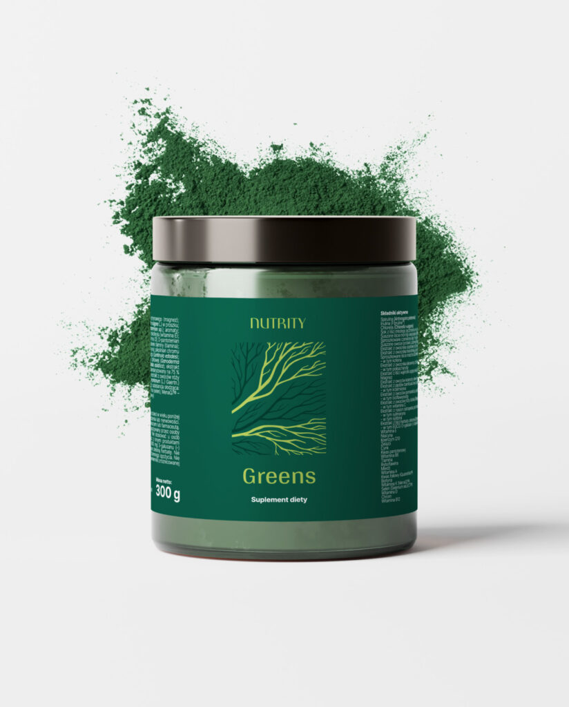 Suplement Greens Nutrity – naturalna formuła